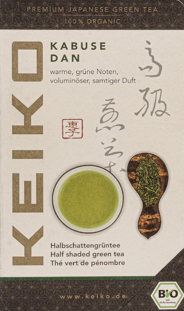 Kabuse Dan, Keiko Kagoshima, grüner Tee Bio, 50g