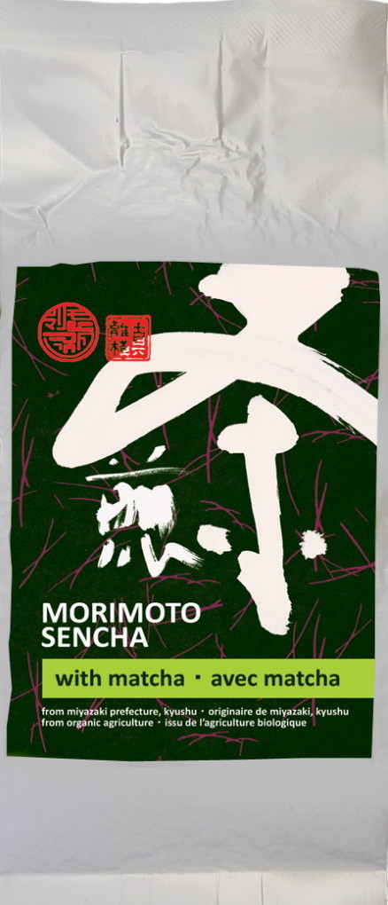 Morimoto Sencha mit Matcha Minami Sayaka, grüner Tee Bio, 100g
