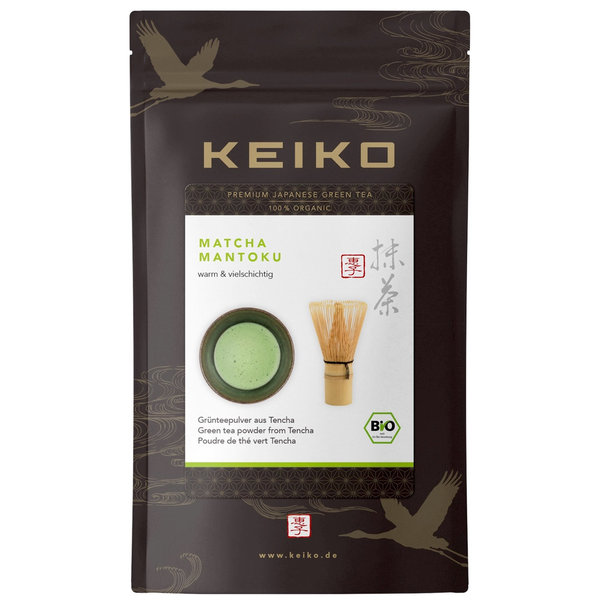 Matcha Mantoku, Keiko Kagoshima, grüner Tee, Matchapulver Bio, 50g