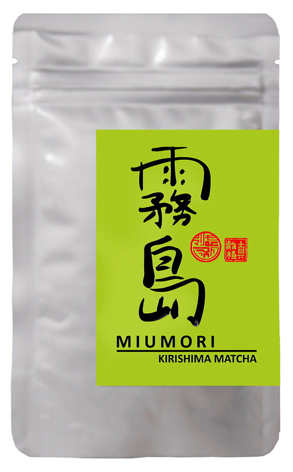 Matcha Miumori Kirishima, grüner Tee, Matchapulver Bio, 50g