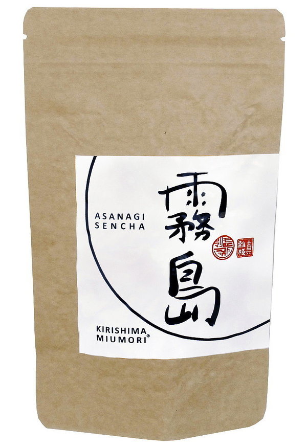 Asanagi Sencha Kirishima Miumori, grüner Tee Bio, 100g