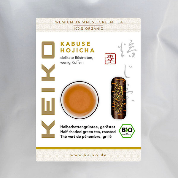 Kabuse Houjicha, Keiko Kagoshima, gerösteter grüner Tee Bio, 200g