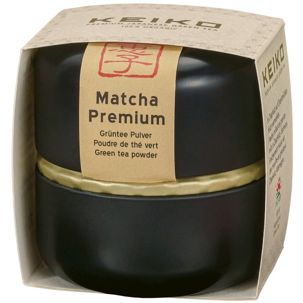 Matcha Premium, Keiko Kagoshima, grüner Tee, Matchapulver Bio, 30g